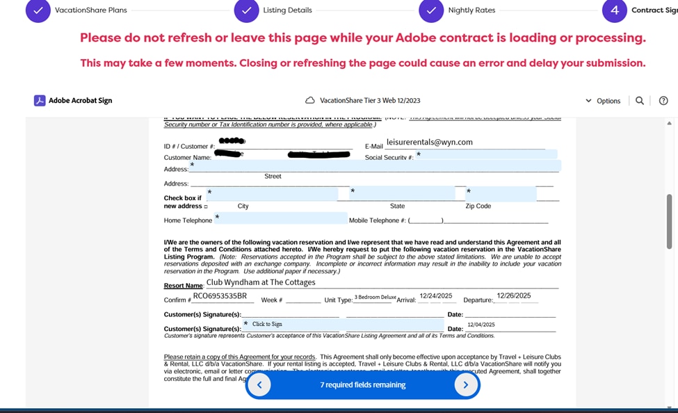 contract signature page
