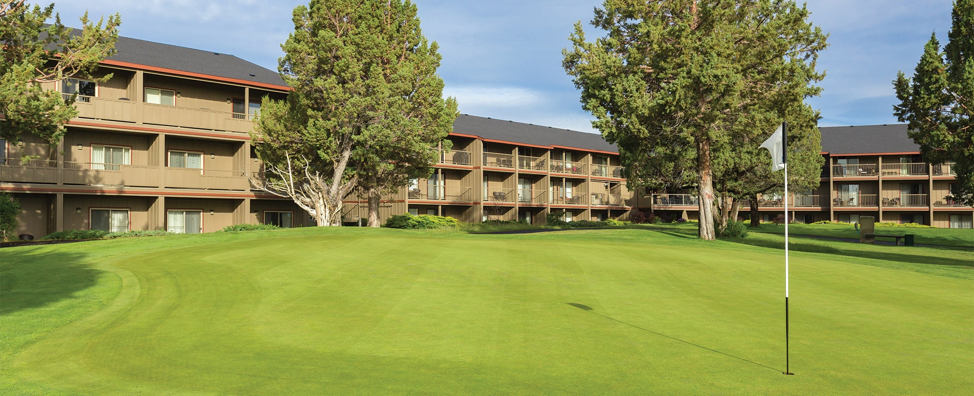 Golf course at Worldmark Eagle Crest, a timeshare resort in Redmond, OR.