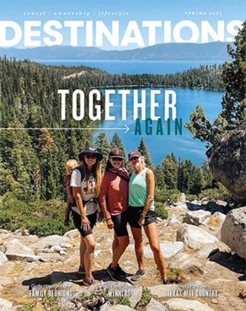 WorldMark Destinations Magazine Spring 2022 Cover