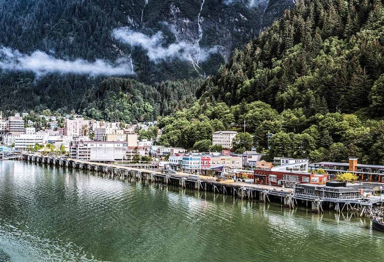 Downtown Juneau Alaska 